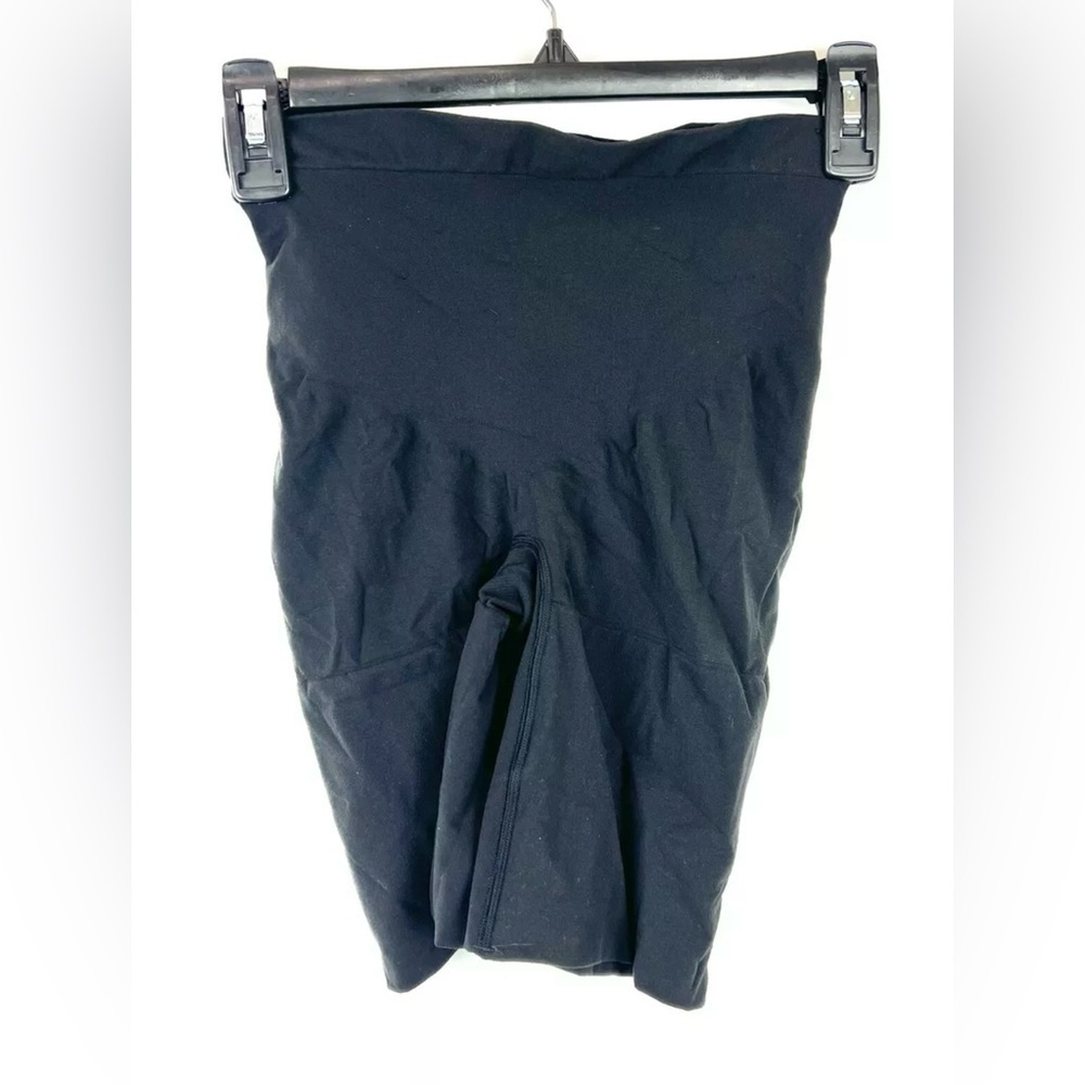 Spanx Women’s Mid Rise Black Shaping Shorts Plus Size 1X